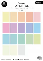 Studio Light - Unicolor Paper Pad - Essentials Nr. 298 - Pastels Tones