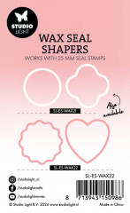 Studio Light - Wax Seal Shapers - Scallop & Heart