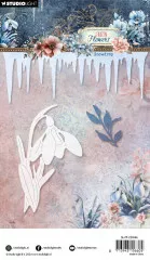 Studio Light - Cutting Dies - Frozen Flowers Nr. 946 - Snowdrop