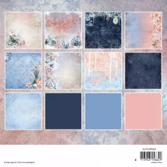 Studio Light 8x8 Paper Pad - Frozen Flowers Nr. 267 - Backgrounds