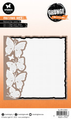 Studio Light Cutting Die - Grunge Collection Nr. 500 - Butterfly Card