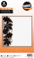 Studio Light Cutting Die - Grunge Collection Nr. 532 - Leaves Card Shape