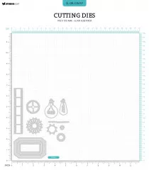 Studio Light Cutting Die - Grunge Collection Nr. 697 - Invention Elements