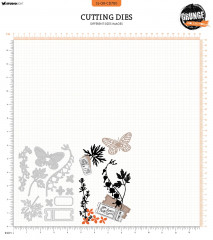 Studio Light - Cutting Dies - Grunge Collection Nr. 780 - Botanical Elements