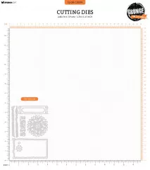 Studio Light - Cutting Dies - Grunge Collection Nr. 899 - Extra Elements