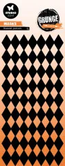 Studio Light - Masks / Stencils - Grunge Collection Nr. 337 - Diamond Pattern Studio Light - Masks / Stencils - Grunge Collection Nr. 337 - Diamond Pattern