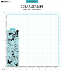 Studio Light Clear Stamps - Grunge Collection Nr. 391 - Bluebell Flower