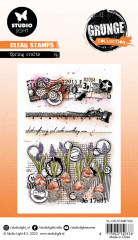 Studio Light Clear Stamps - Grunge Collection Nr. 398 - Spring Crafts