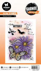 Studio Light Clear Stamps - Grunge Collection Nr. 399 - Butterflies