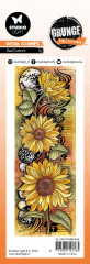 Studio Light Clear Stamps - Grunge Collection Nr. 448 - Sunflowers