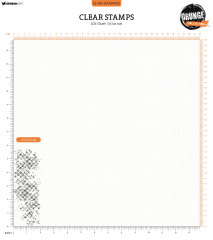 Studio Light Clear Stamps - Grunge Collection Nr. 602 - Background Pattern