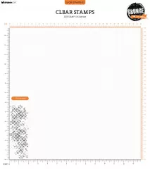 Studio Light Clear Stamps - Grunge Collection Nr. 602 - Background Pattern