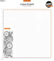 Studio Light Clear Stamps - Grunge Collection Nr. 604 - Natural Background