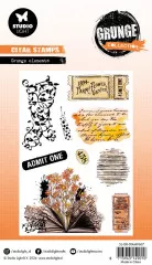 Studio Light Clear Stamps - Grunge Collection Nr. 607 - Grunge Elements