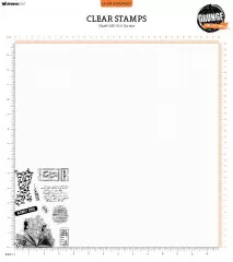 Studio Light Clear Stamps - Grunge Collection Nr. 607 - Grunge Elements