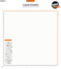 Studio Light Clear Stamps - Grunge Collection Nr. 675 - Snow Background