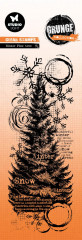 Studio Light Clear Stamps - Grunge Collection Nr. 678 - Winter Pine Tree