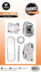 Studio Light Clear Stamps - Grunge Collection Nr. 736 - Grunge Camers