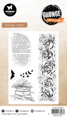 Studio Light - Clear Stamps - Grunge Collection - Vintage Roses