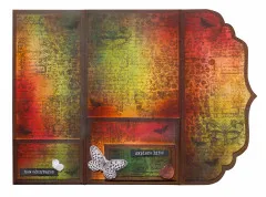 Studio Light - Grunge Stencil - Tag Envelope