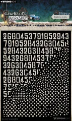 Studio Light - Masks / Stencils - Gearhead's Workshop - Number & Dots