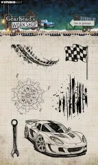 Studio Light - Clear Stamps - Gearhead's Workshop - Car & Grunge