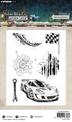 Studio Light - Clear Stamps - Gearhead's Workshop - Car & Grunge
