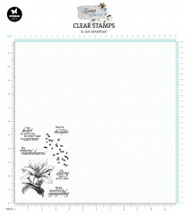 Studio Light Clear Stamps - Essentials Nr. 560 - In Loving Memory - Sympathy Messages