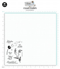 Studio Light Clear Stamps - Essentials Nr. 561 - In Loving Memory - Condoleanceteksten