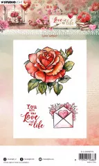 Studio Light - Clear Stamps - Love of My Life Nr. 776 - Love Letter