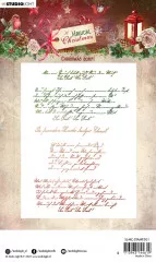 Studio Light Clear Stamps - Essentials Nr. 501 - Christmas Script