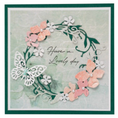 Studio Light Cutting Dies - Nature Lover Nr. 771 - Floral Wreath