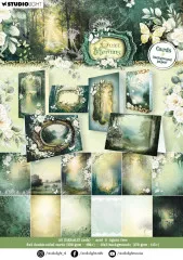 Studio Light - A5 Designer Paper Pad - Quiet Morning - Cards & Backgrounds