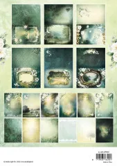 Studio Light - A5 Designer Paper Pad - Quiet Morning - Cards & Backgrounds