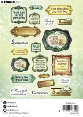 Studio Light - Paper Elements - Quiet Morning - Sentiments