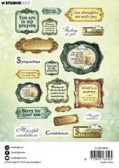 Studio Light - Paper Elements - Quiet Morning - Sentiments