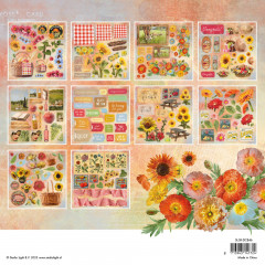 Studio Light Die-Cut Block - Sunflower Kisses Nr. 46