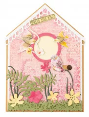 Studio Light - Cutting Dies - Spring Meadow Nr. 947 - House Card