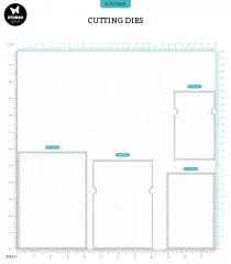 Studio Light - Cutting Dies - Sweet Stories Nr. 800 - Ticket Shape