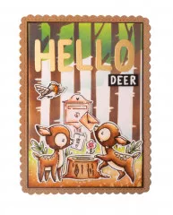 Clear Stamps and Cutting Die - Sweet Stories Nr. 75 - Forest Friends