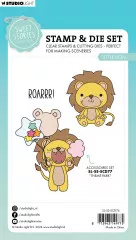 Clear Stamps and Cutting Die - Sweet Stories Nr. 76 - Little Lion