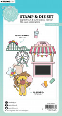 Clear Stamps and Cutting Die - Sweet Stories Nr. 77 - Theme Park