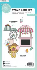 Clear Stamps and Cutting Die - Sweet Stories Nr. 77 - Theme Park