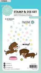 Clear Stamps and Cutting Die - Sweet Stories Nr. 78 - Dachshund