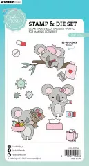 Studio Light - Stamp and Cutting Die - Sweet Stories Nr. 86 - Get Well