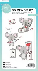 Studio Light - Stamp and Cutting Die - Sweet Stories Nr. 87 - Hospital