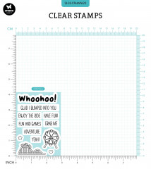 Studio Light Clear Stamps - Sweet Stories Nr. 622 - Texts & Quotes Have Fun