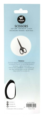 Studio Light - Scissors Soft Grip / Pointed Tip / Non Stick 6 Inch - Black