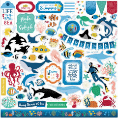 Sea Life 12x12 Collection Kit