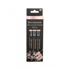 Spectrum Noir - Metallic Paint Marker Set - Blush